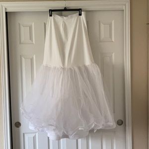 Wedding dress petticoat